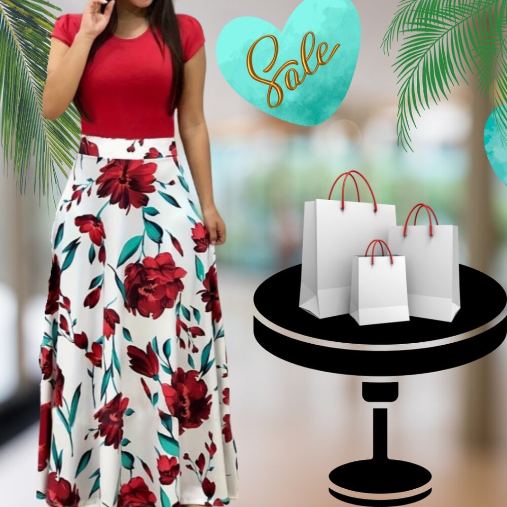Beautiful Chic Floral Dress